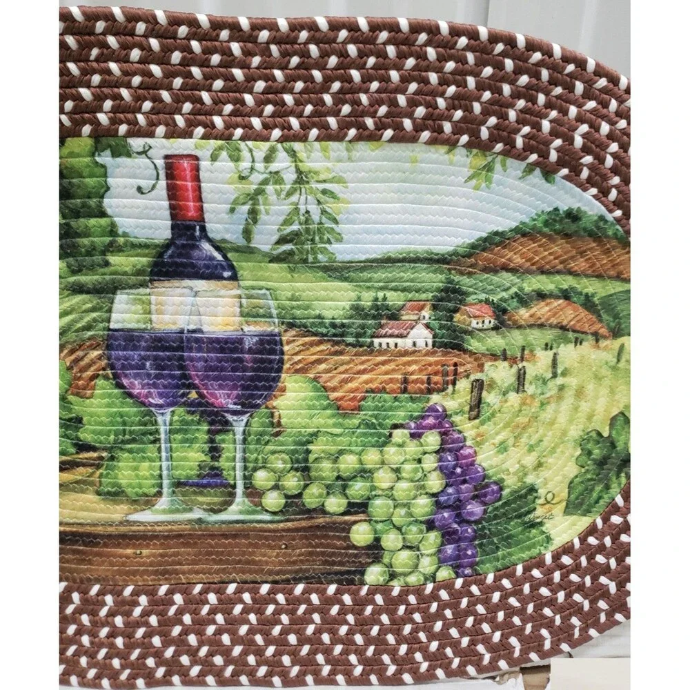 Oval Braided Kitchen Rug (20